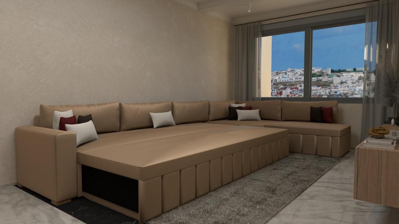 Appartement De Luxe, Vue Kasbah De Tanger Et Mer Екстер'єр фото